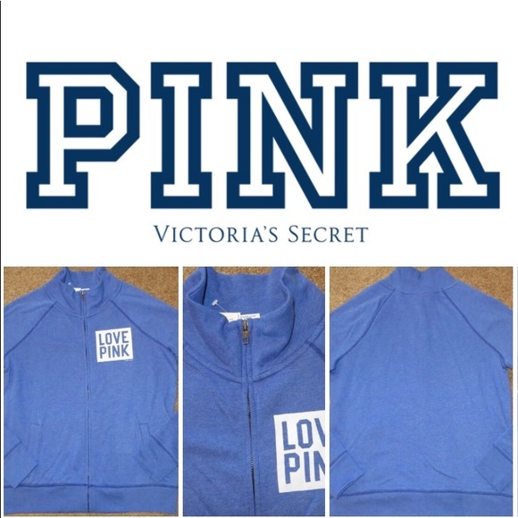 PINK Victoria's Secret Sweaters - Victoria's Secret PINK Track Jacket‼️